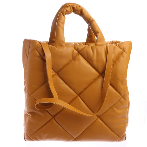 Shopper Bag in Brown, Polyethylene, Stand Studio
