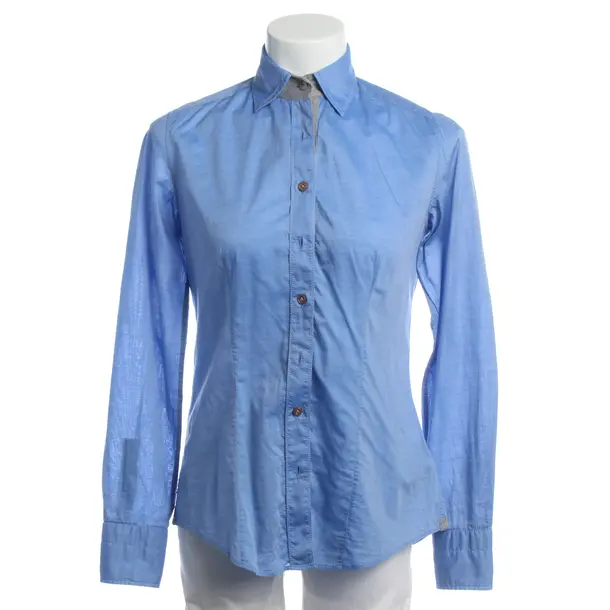 Bluse in Blau, Baumwolle, Caliban