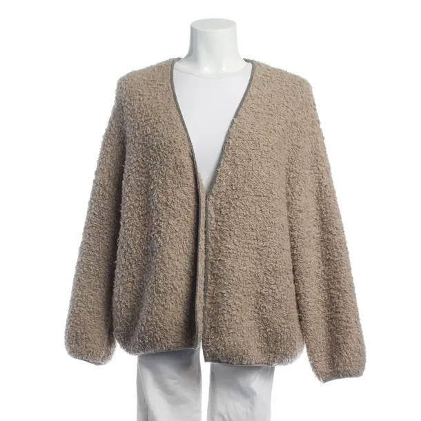 Strickjacke in Braun, Kaschmir, Brunello Cucinelli