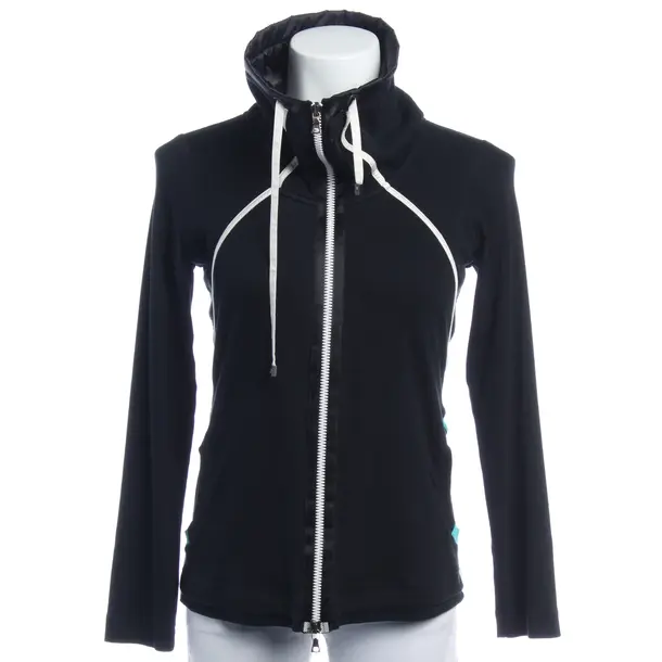 Zip-up Hoodie in Blue, Cotton, Marc Cain Sports