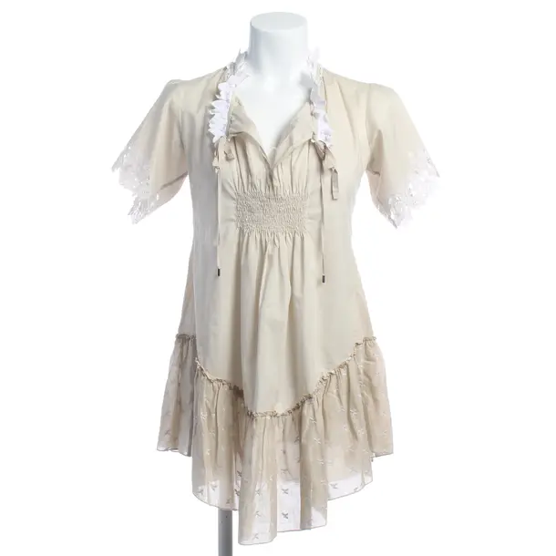 Dress in White, Cotton, High Use