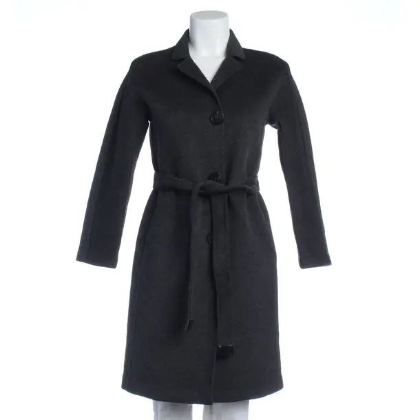 Mid-Season Coat in Gray, Wool, Max Mara