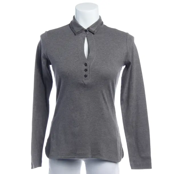 Longsleeve in Grau, Baumwolle, Bogner