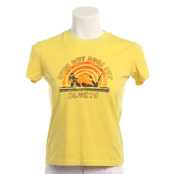Shirt in Yellow, Cotton, Zimmermann