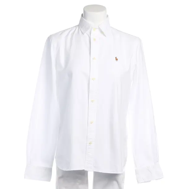 Blouse in White, Cotton, Polo Ralph Lauren