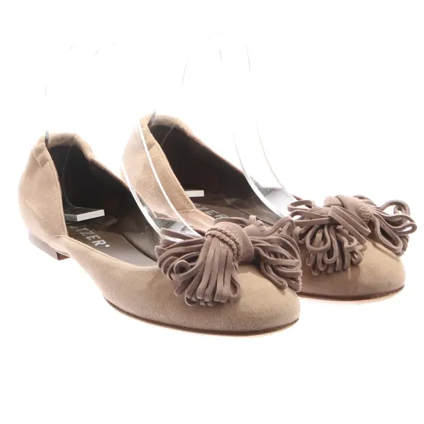 Ballet Flats in White, , Unützer
