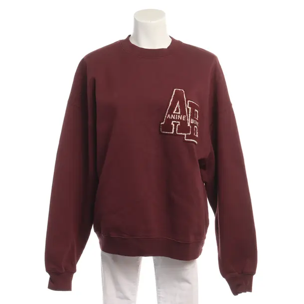 Sweatshirt in Rot, Baumwolle, Anine Bing