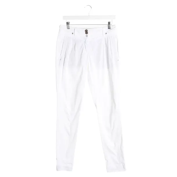 Hose in Weiß, Baumwolle, Marc Cain Sports