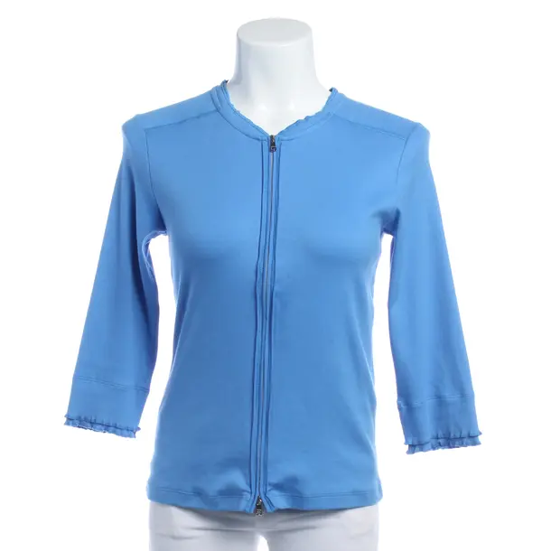Cardigan in Blue, Cotton, Marc Cain