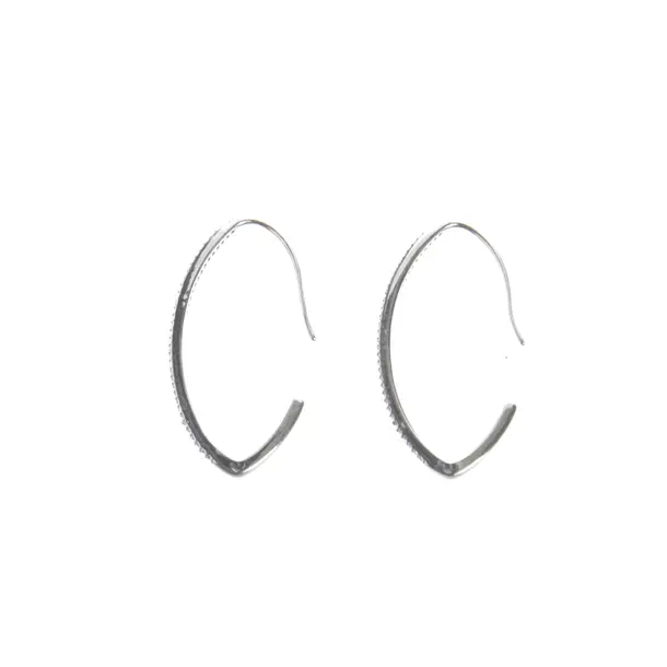 Earrings in Metallic, 925 Sterling Silver, Pandora