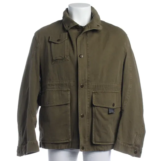 Summer Jacket in Green, Cotton, Drykorn