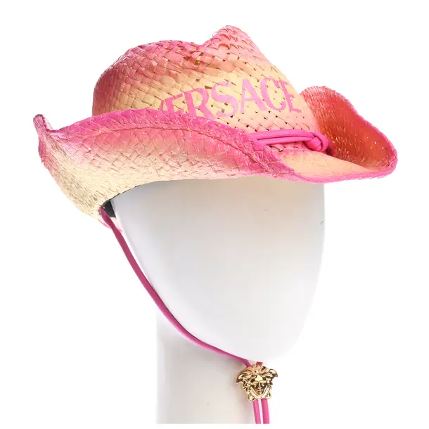 Hat in Pink, Paper, Versace