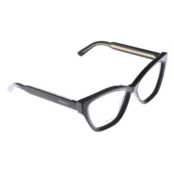 Brillengestell in Schwarz, Sonstige Fasern, Dior