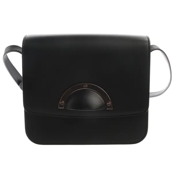 Shoulder Bag in Black, Leather, Gabriela Hearst