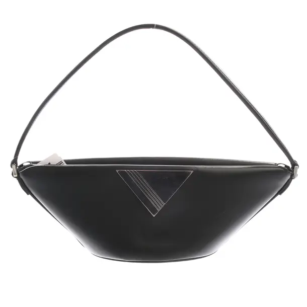 Shoulder Bag in Black, Crocodile Leather, The Attico