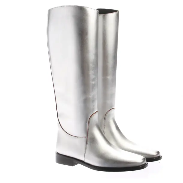 Stiefel in Metallic, , Khaite