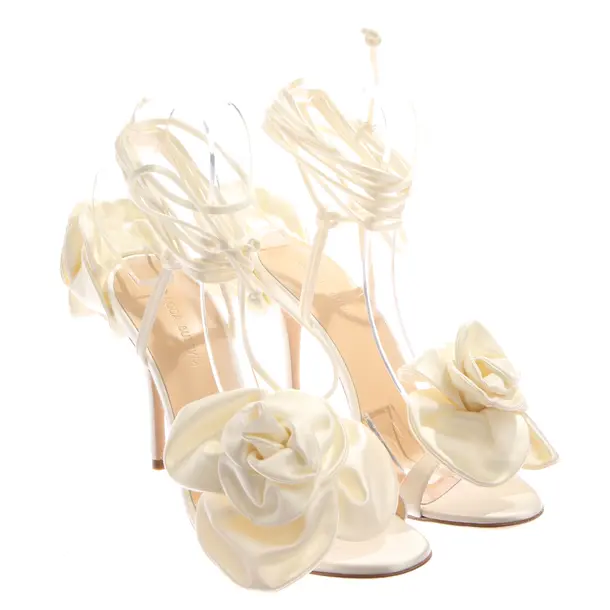 Heeled Sandals in White, , Magda Butrym