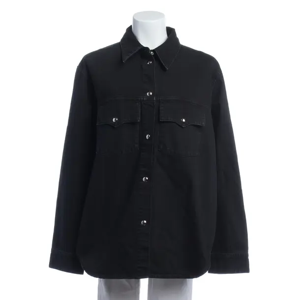 Denim Jacket in Black, Cotton, Khaite