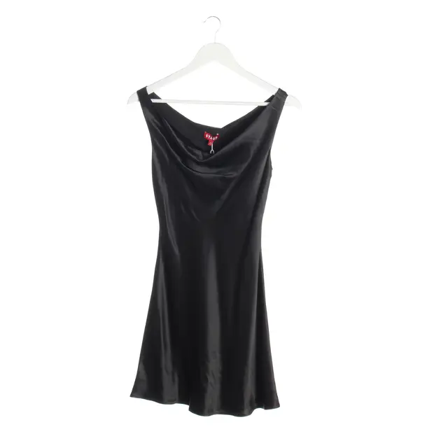 Cocktailkleid in Schwarz, Triacetat, Staud