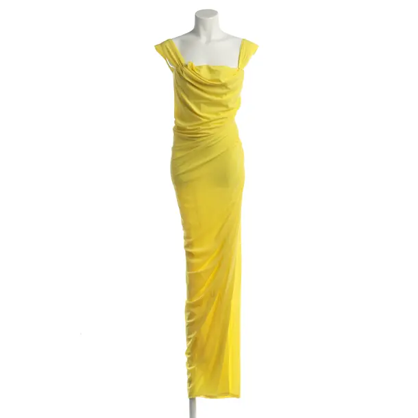 Cocktail Dress in Yellow, Polyester, Staud