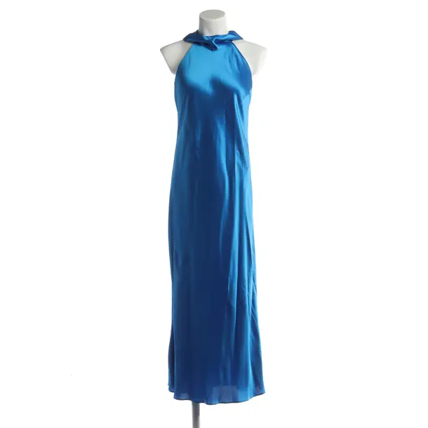 Cocktailkleid in Blau, Triacetat, Galvan London