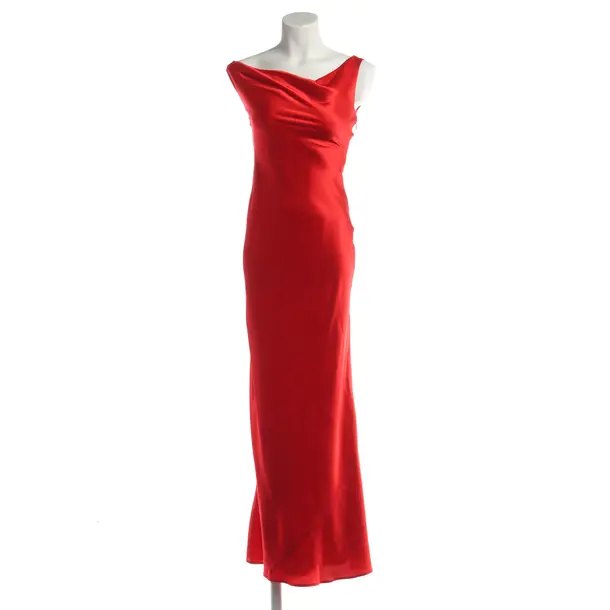 Cocktail Dress in Red, Acetate, Staud