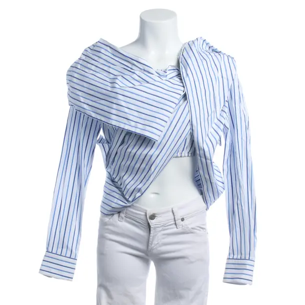 Blouse in Blue, Cotton, Dries van Noten