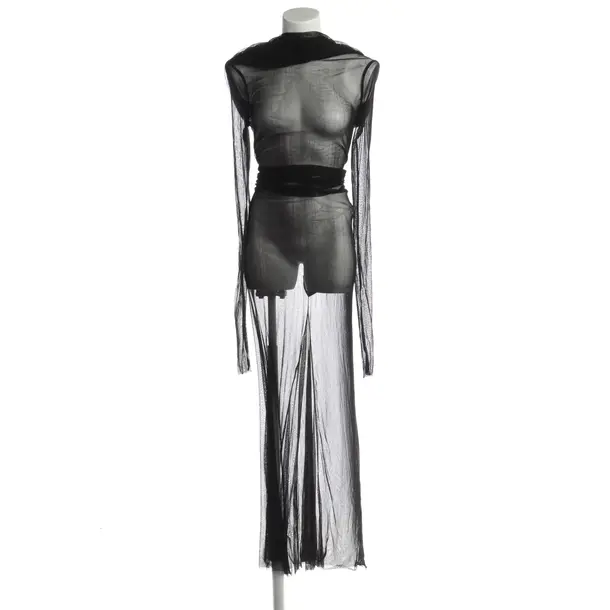 Cocktail Dress in Black, Silk, Christopher Esber
