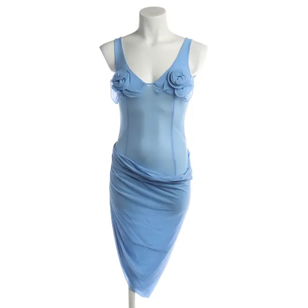 Cocktailkleid in Blau, Viskose, Magda Butrym