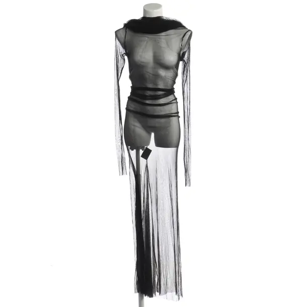Cocktail Dress in Black, Silk, Christopher Esber