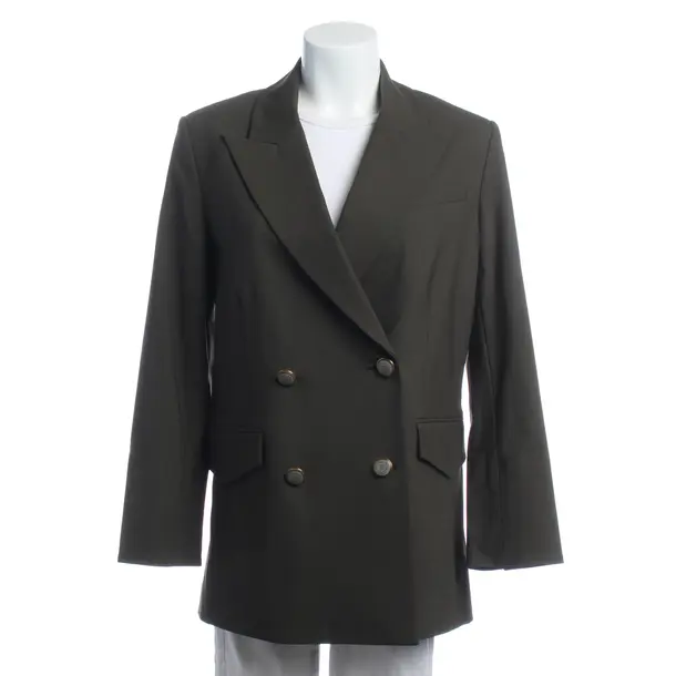 Blazer in Green, Wool, Veronica Beard