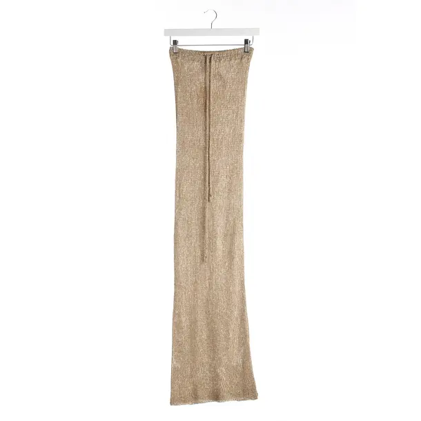 Skirt in Metallic, Polyester, Bananhot