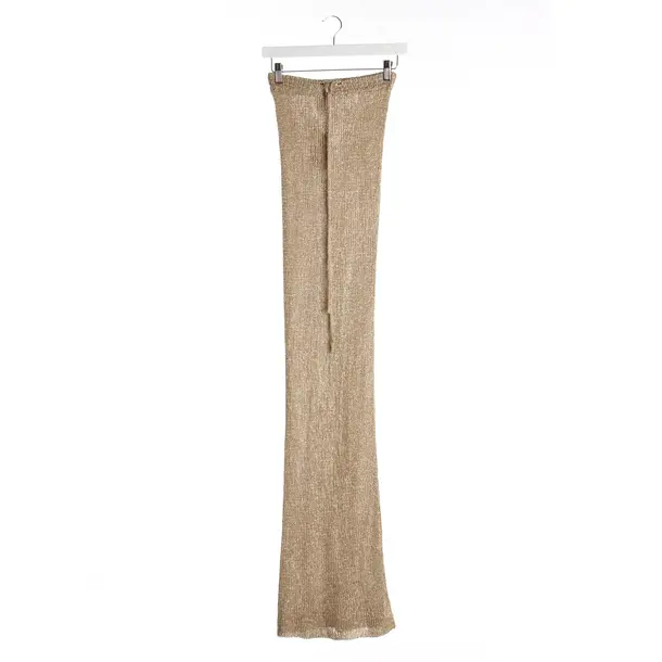 Skirt in Metallic, Polyester, Bananhot