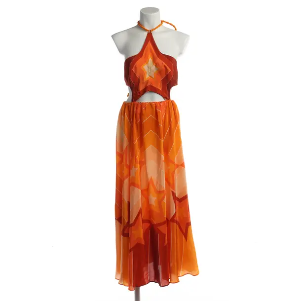 Dress in Orange, Viscose, Farm Rio