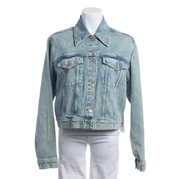 Jeansjacke in Blau, Baumwolle, 7 for all mankind