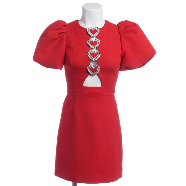 Cocktailkleid in Rot, Polyester, Rebecca Vallance