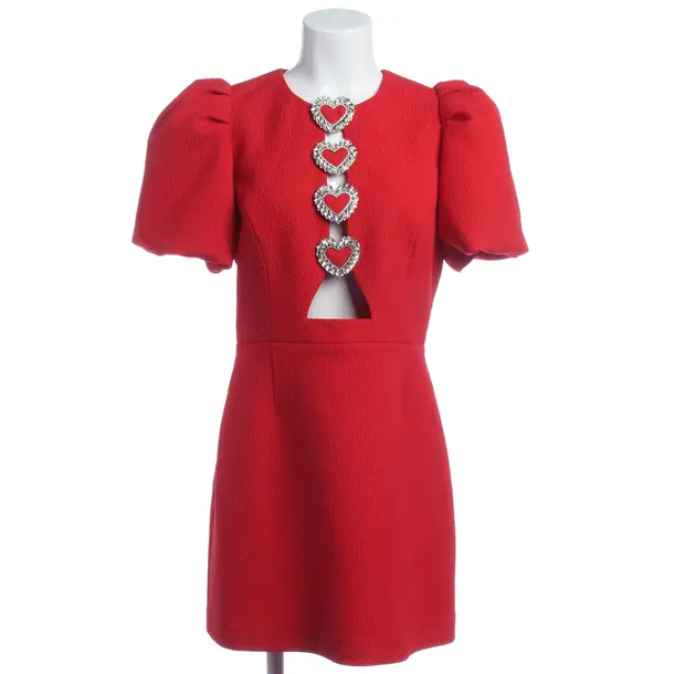 Cocktail Dress in Red, Polyester, Rebecca Vallance