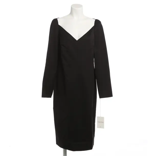 Kleid, in Schwarz, Wolle, Valentino