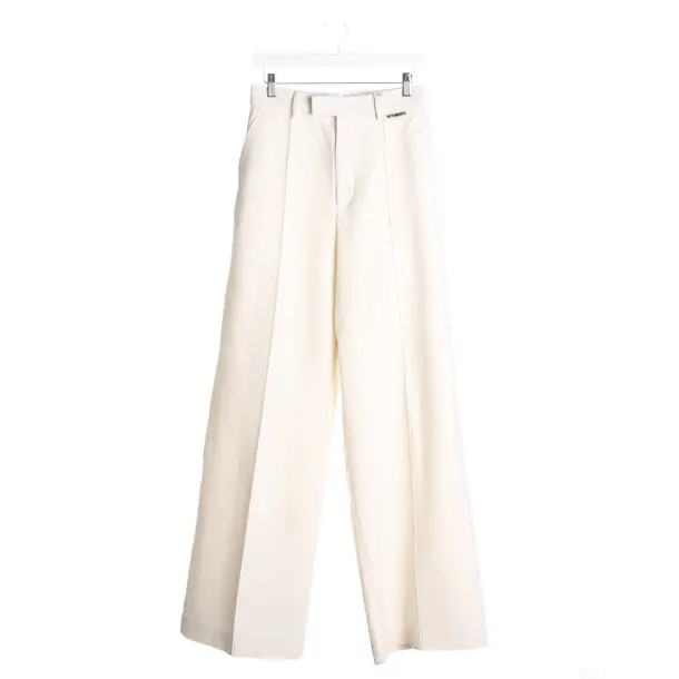 Pants in White, Wool, Vetements