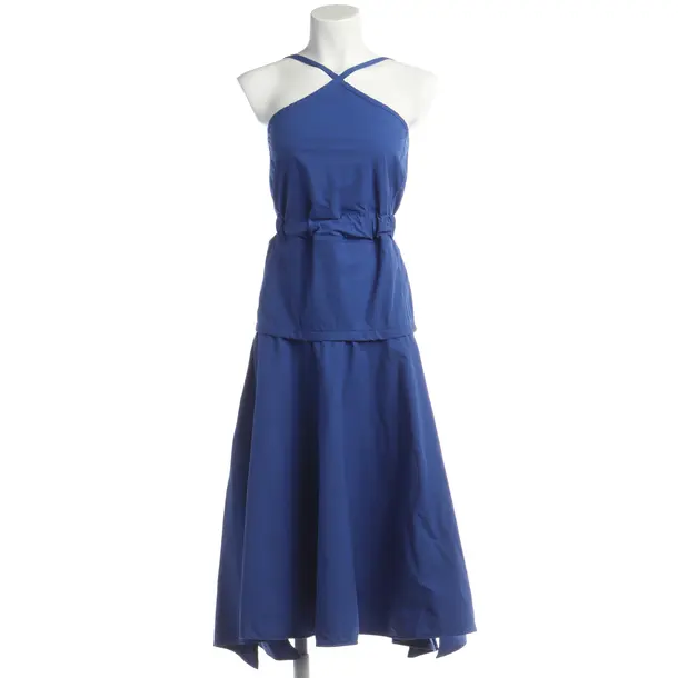 Kleid in Blau, Baumwolle, Proenza Schouler