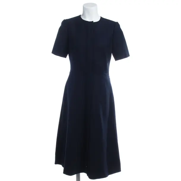 Kleid in Blau, Wolle, Oscar de la Renta