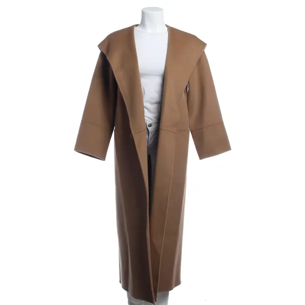 Mid-Season Coat in Brown, Wool, Max Mara