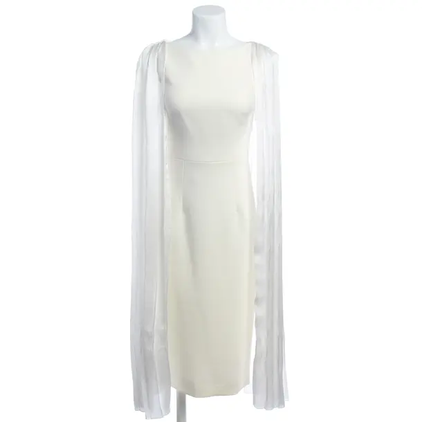 Cocktail Dress in White, Polyester, Safiyaa
