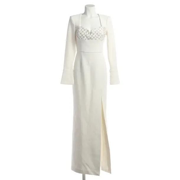 Cocktailkleid in Weiß, Polyester, Rebecca Vallance