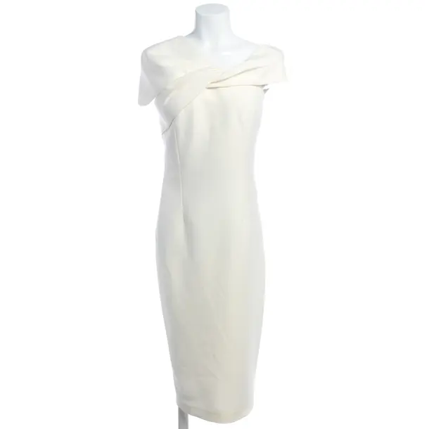 Cocktail Dress in White, Polyester, Safiyaa