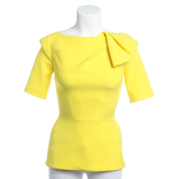 Blouse in Yellow, Polyester, Safiyaa