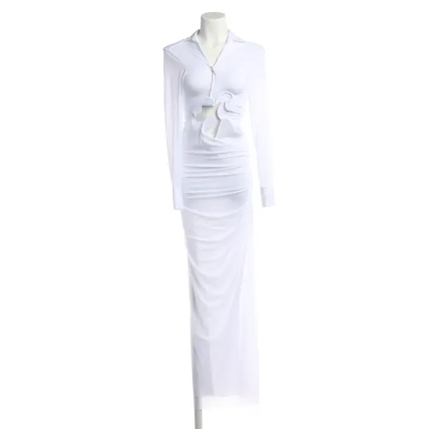 Cocktail Dress in White, Polyamide, Christopher Esber