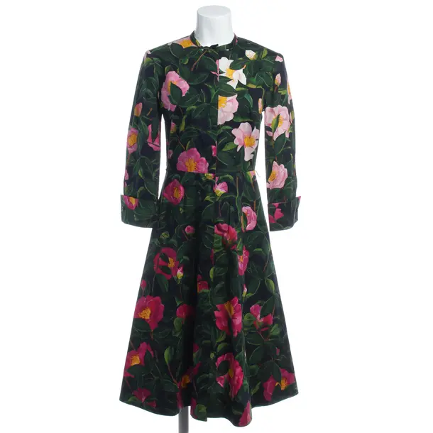 Cocktail Dress in Multicolored, Cotton, Oscar de la Renta