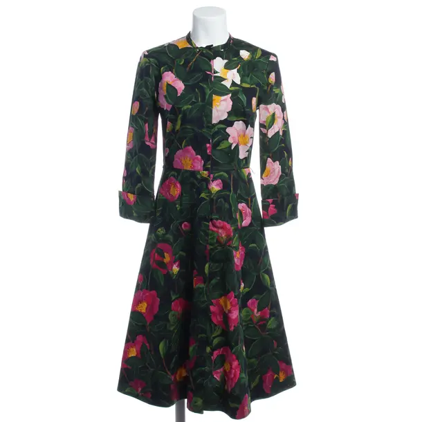 Cocktail Dress in Multicolored, Cotton, Oscar de la Renta