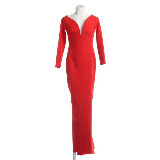Cocktail Dress in Red, Polyester, Safiyaa